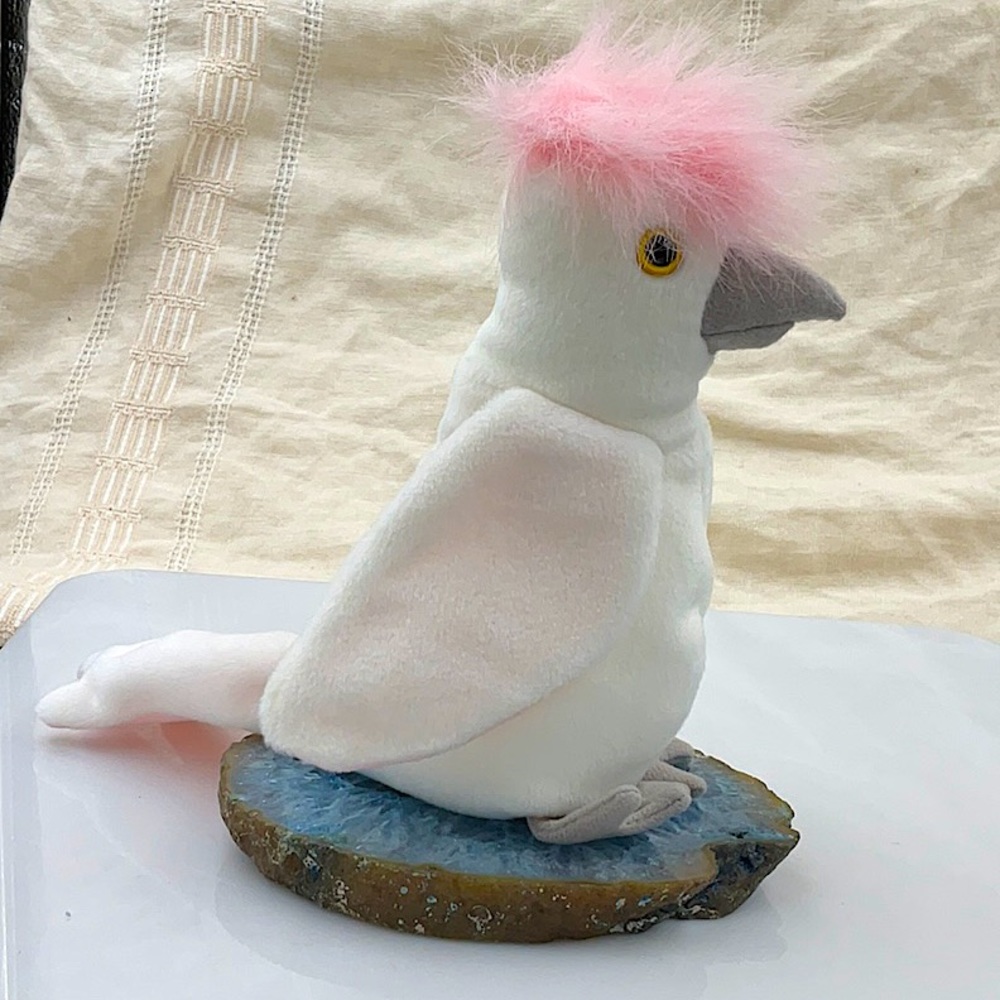 1997 Retired “Kuku” The Cockatoo Ty Beanie Baby - Picture 4 of 4